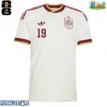 Spania Lamine Yamal #19 Bortedrakt VM 2026 Kortermet